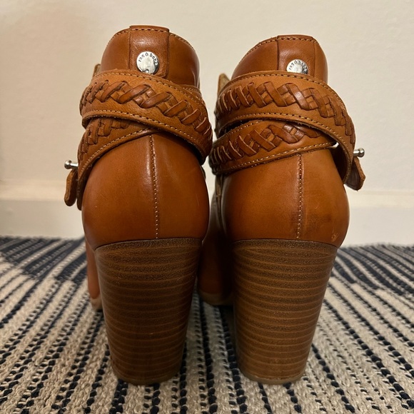 Rag & Bone Harrow Belted Leather Booties - Picture 5 of 8